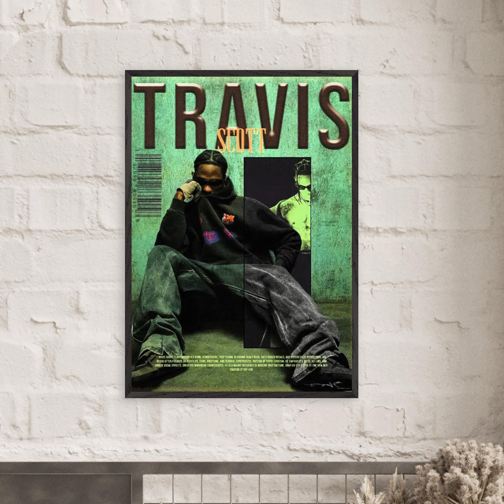 Travis Scott - Magazine Cover