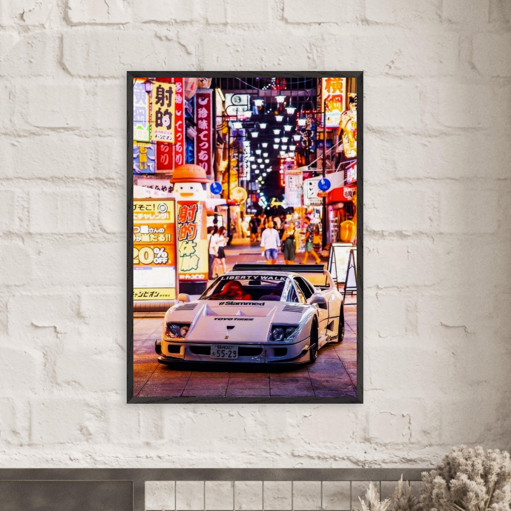 Ferrari F40 - Midnight In Shibuya