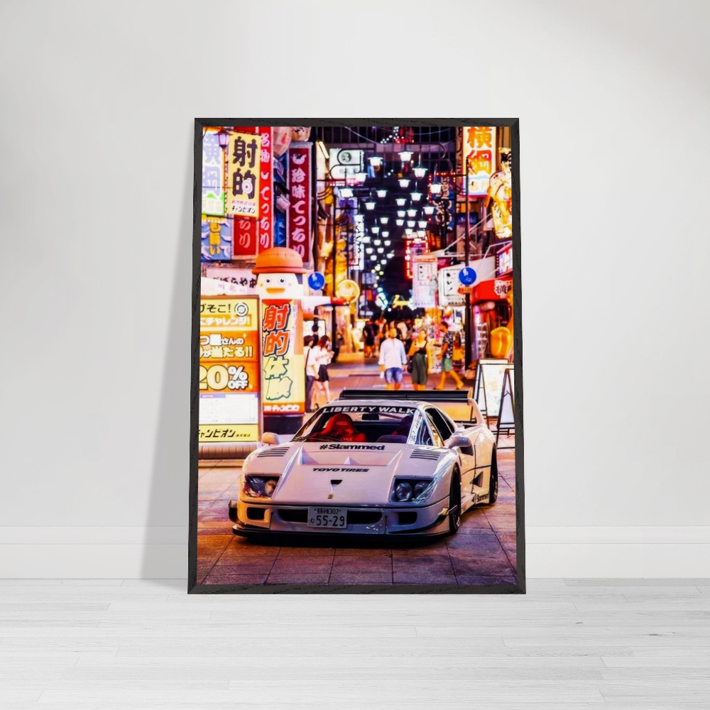 Ferrari F40 - Midnight In Shibuya