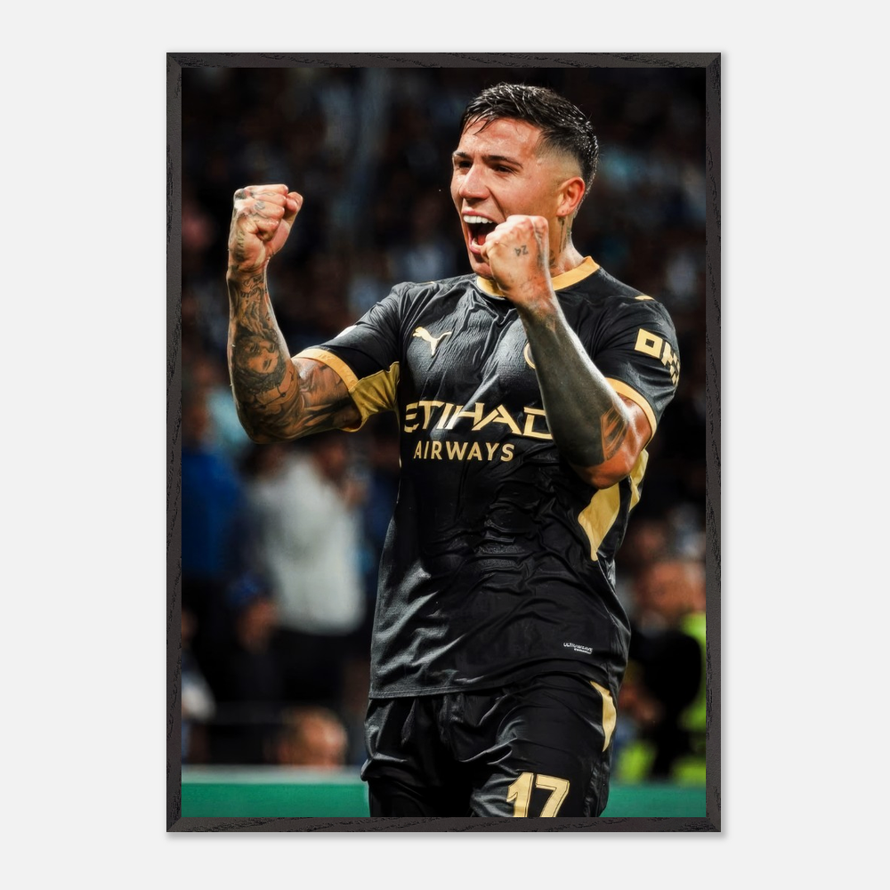 Enzo Fernández - Arrived In Manchester