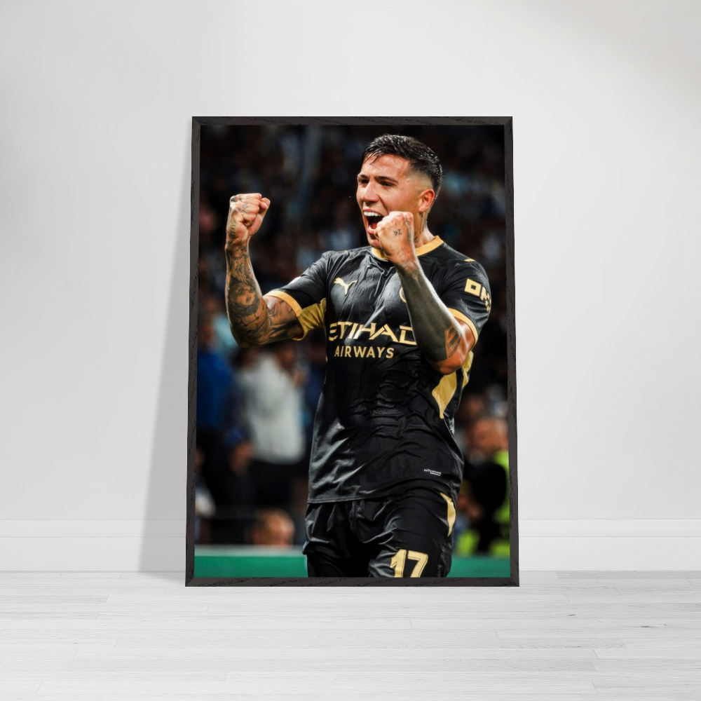 Enzo Fernández - Arrived In Manchester