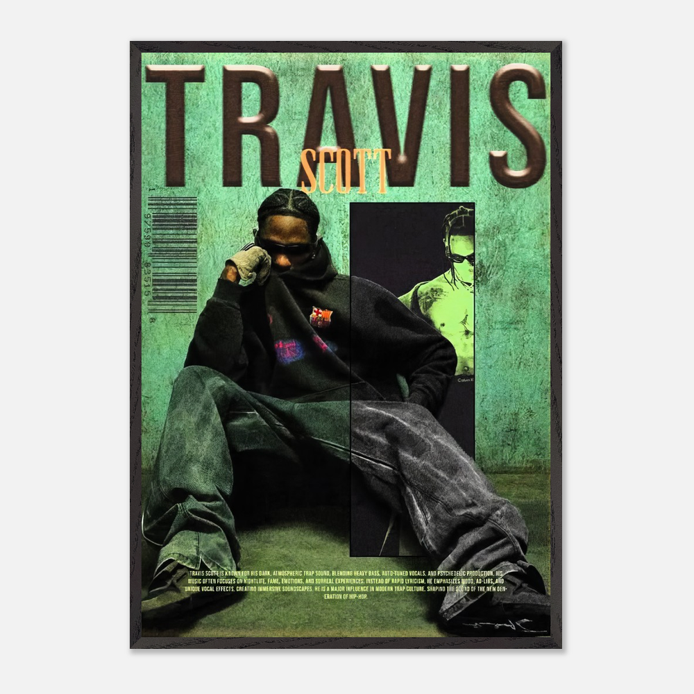 Travis Scott - Magazine Cover