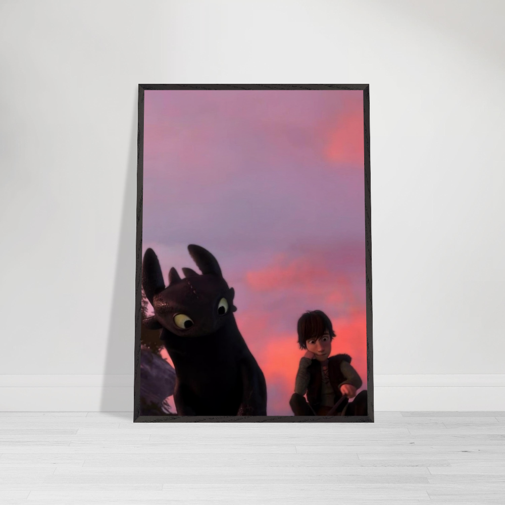 How To Train Your Dragon - Hiccup & Toothless