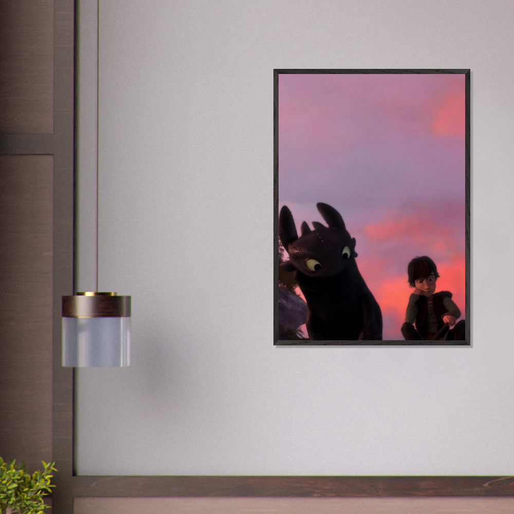 How To Train Your Dragon - Hiccup & Toothless