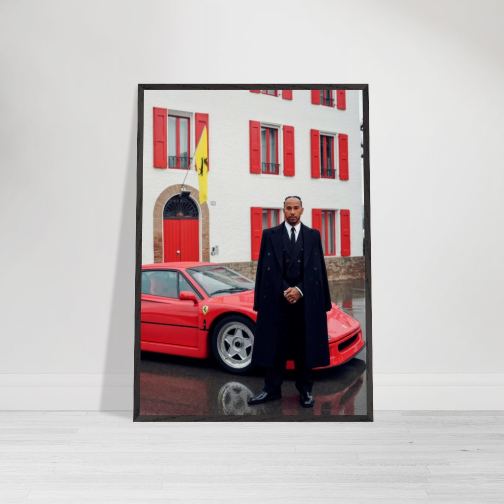 Lewis Hamilton - Rosso Corsa