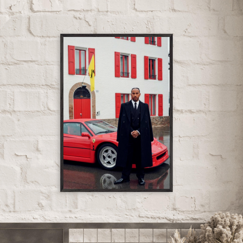 Lewis Hamilton - Rosso Corsa