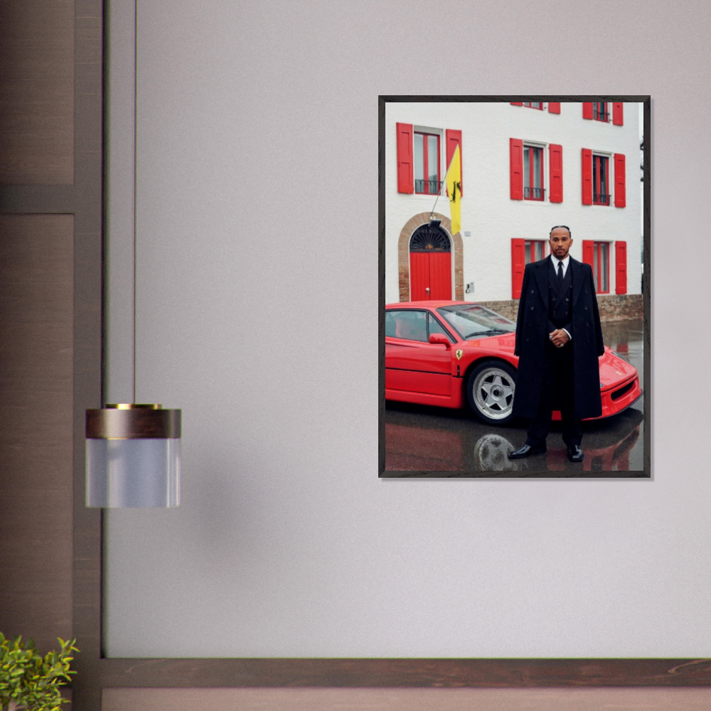 Lewis Hamilton - Rosso Corsa
