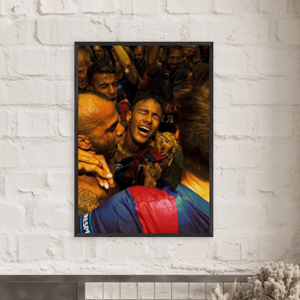 Neymar Jr x Dani Alves - 2015 UCL Celebrations