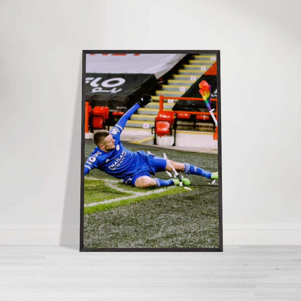 Jamie Vardy - Corner Flag
