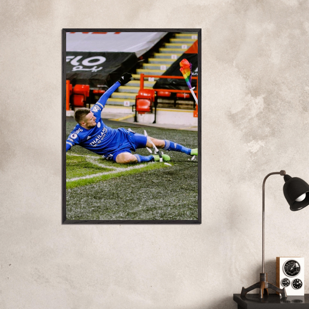 Jamie Vardy - Corner Flag